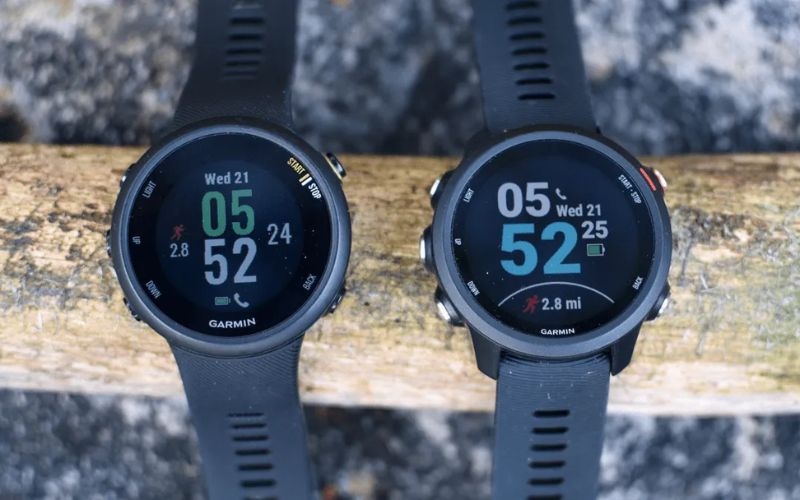 So sánh đồng hồ Garmin 45 vs 245 về thiết kế