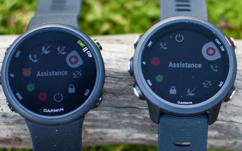 So sánh đồng hồ Garmin 45 vs 245 về khả năng kết nối và tính năng an toàn