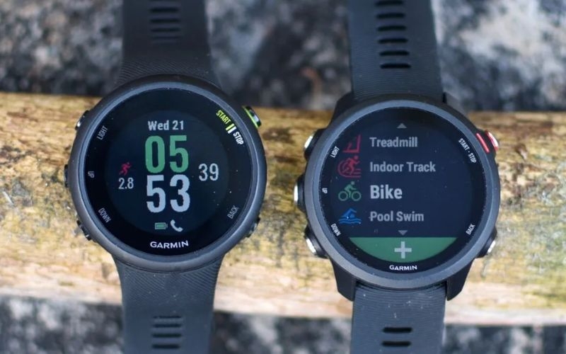 So sánh đồng hồ Garmin 45 vs 245 về tính năng đạp xe