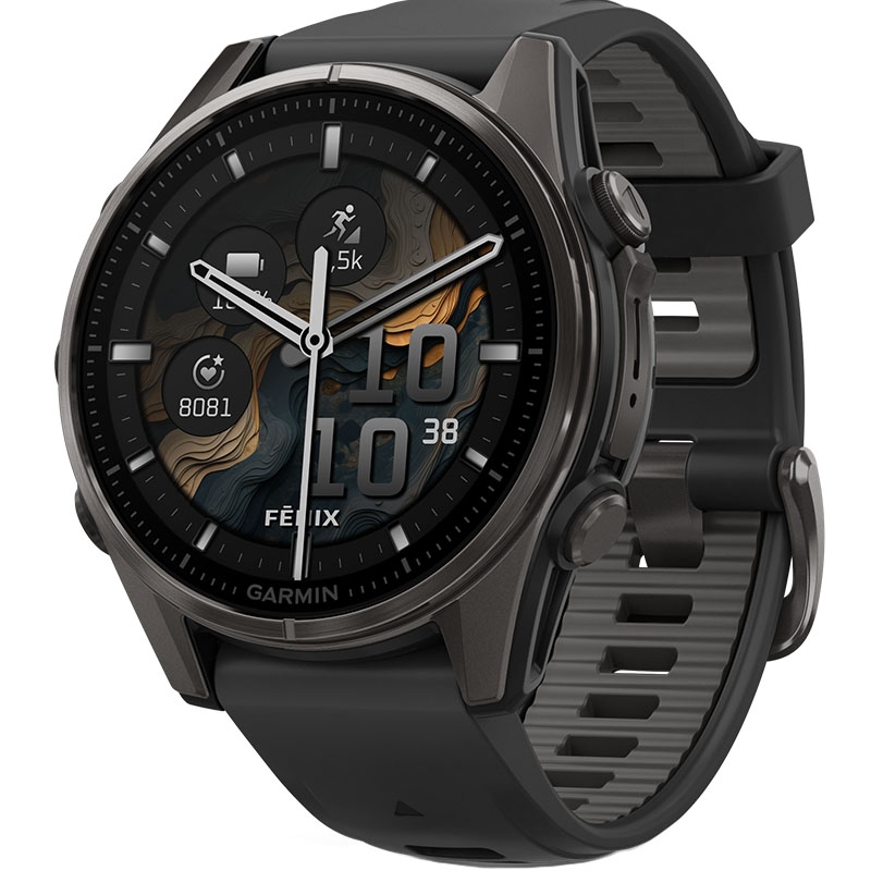 Garmin Fenix 8 Sapphire Amoled Titanium 43Mm