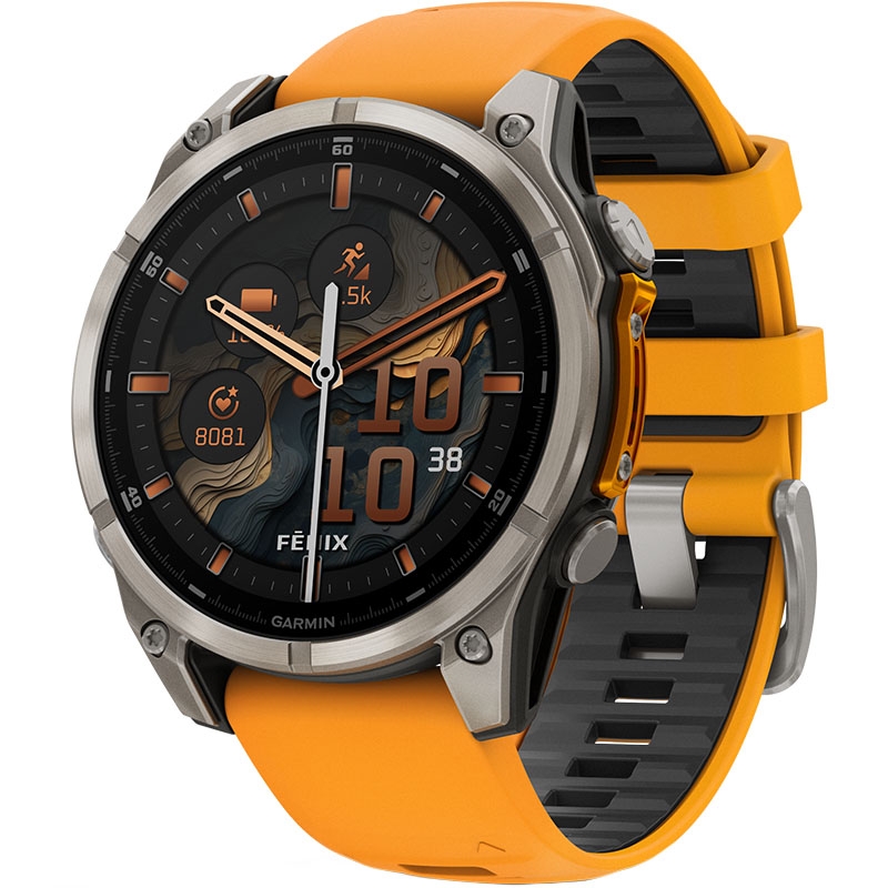 Garmin Fenix 8 Sapphire Amoled Titanium 47Mm