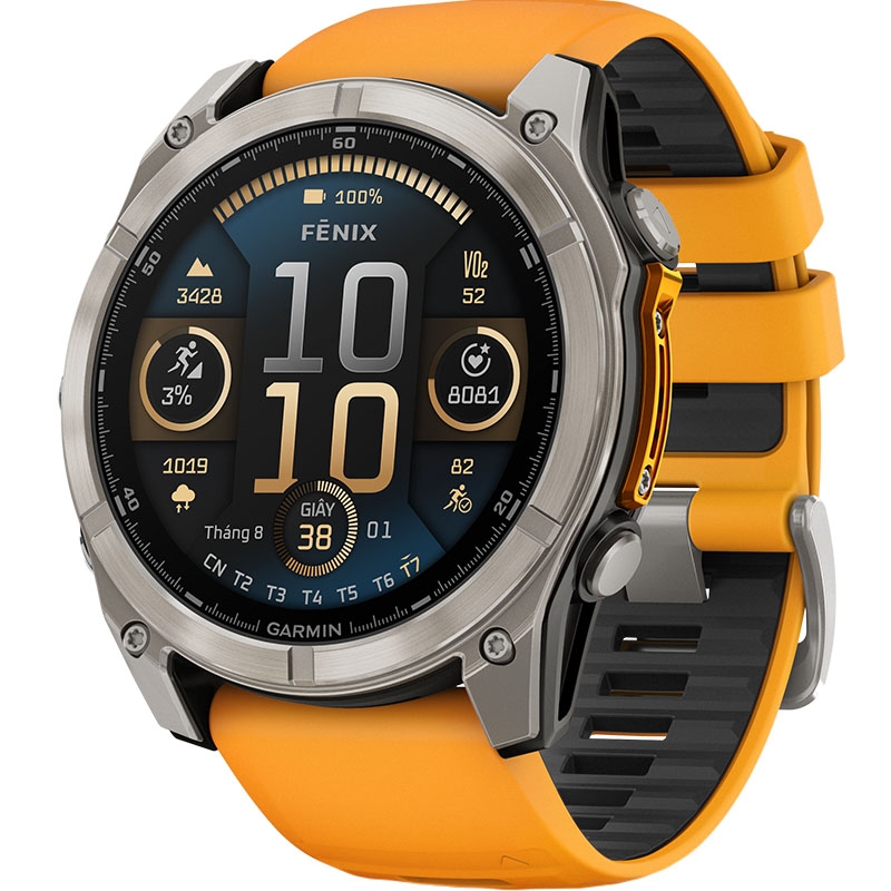 Garmin Fenix 8 Sapphire Amoled Titanium 51Mm