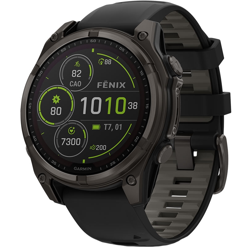 Garmin Fenix 8 Sapphire Solar Titanium 47Mm