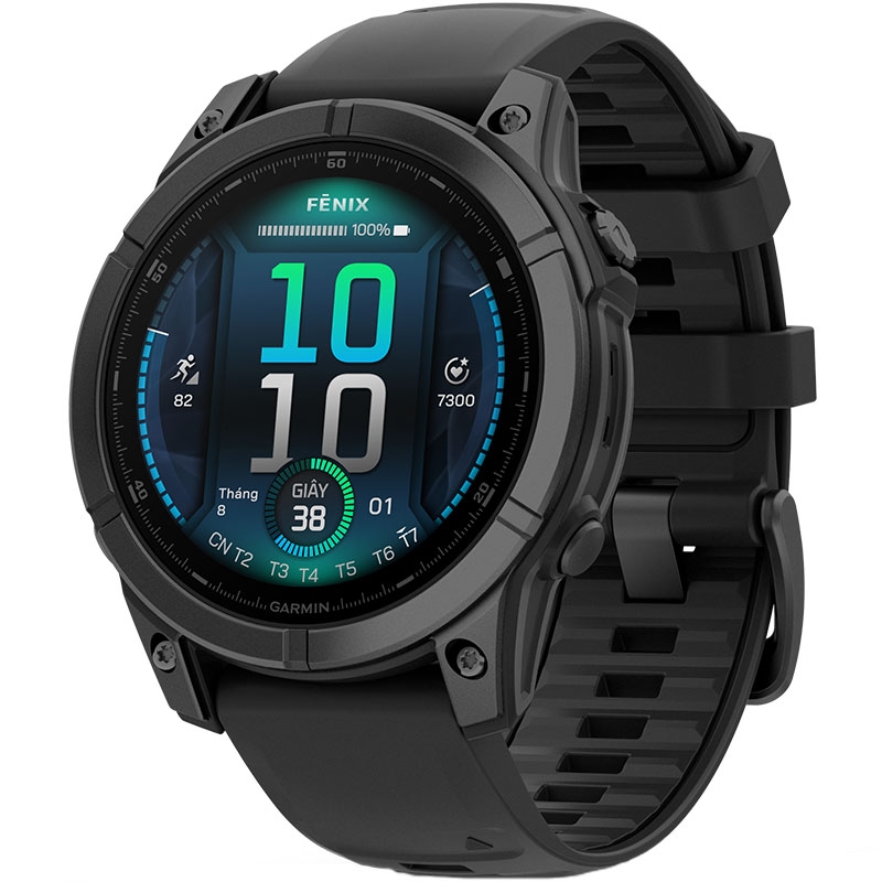 Garmin Fenix E AMOLED Thép 47mm