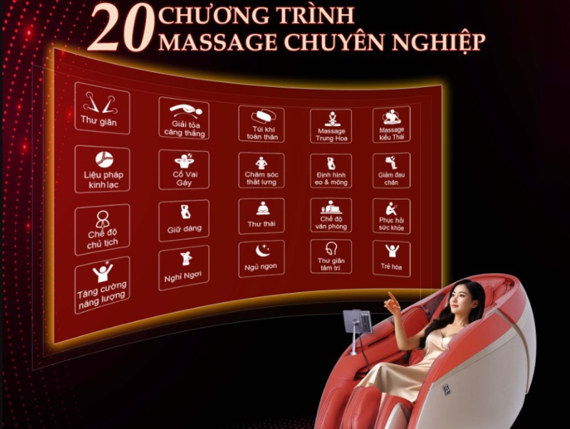 Ghế massage Boss MCB-904 - hình 8