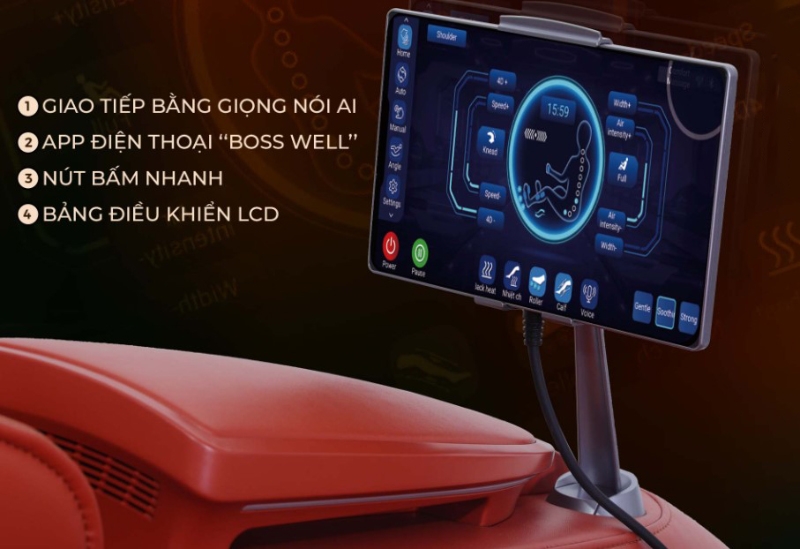 Ghế massage Boss MCB-904 - hình 15