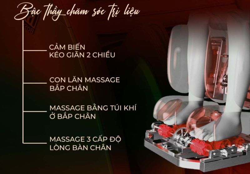 Ghế massage Boss MCB-904 - hình 11