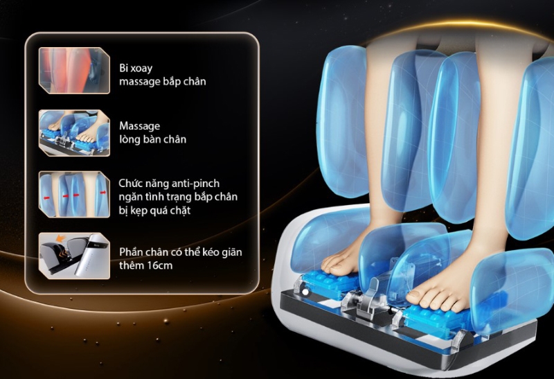 Ghế massage Boss MCB-909 - hình 14