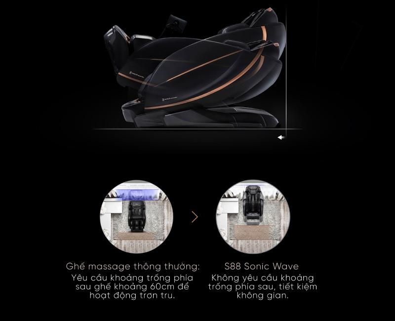 Ghế Massage FUJILUX AquaSonic S66 (hình 13)