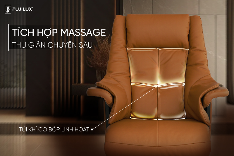 Ghế massage FUJILUX CT-8368 (hình 7)