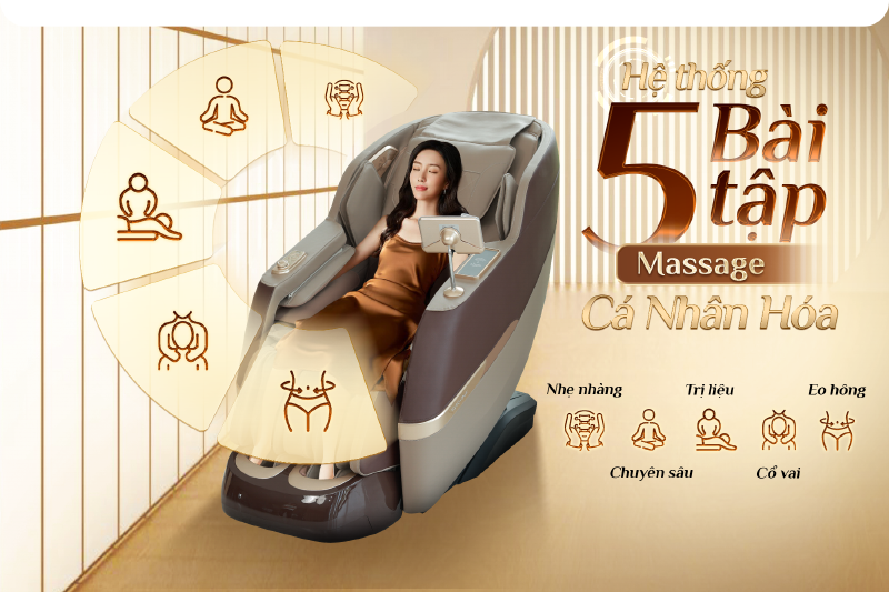 Ghế Massage FUJILUX FJ-2900 (hình 6)