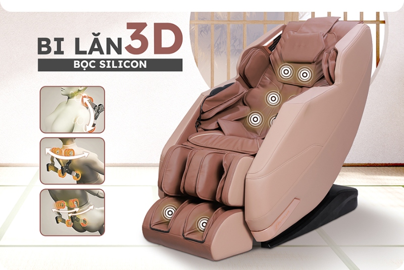 Ghế Massage FUJILUX JP-3000 (hình 7)