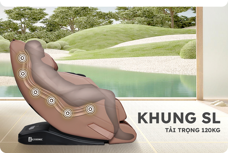 Ghế Massage FUJILUX JP-3000 (hình 9)