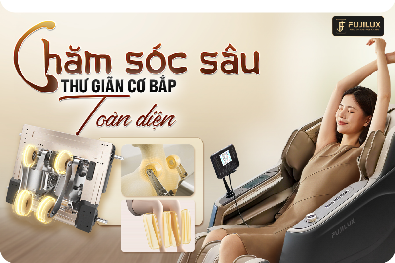 Ghế Massage FUJILUX JP-3380 (hình 5)