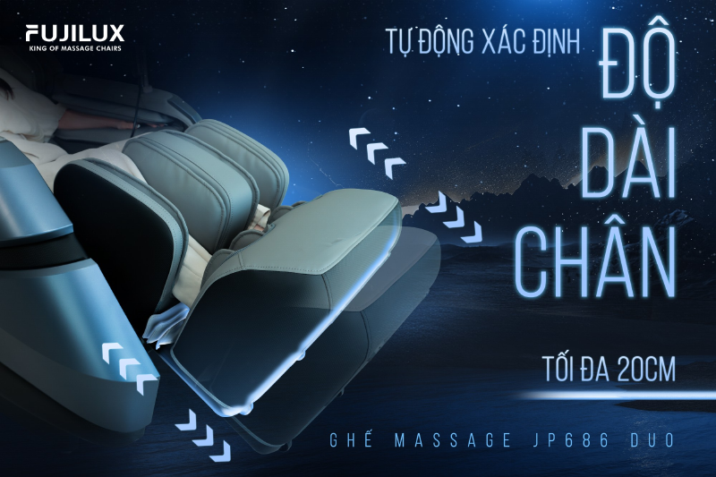 Ghế massage FUJILUX JP-686 Duo (hình 9)