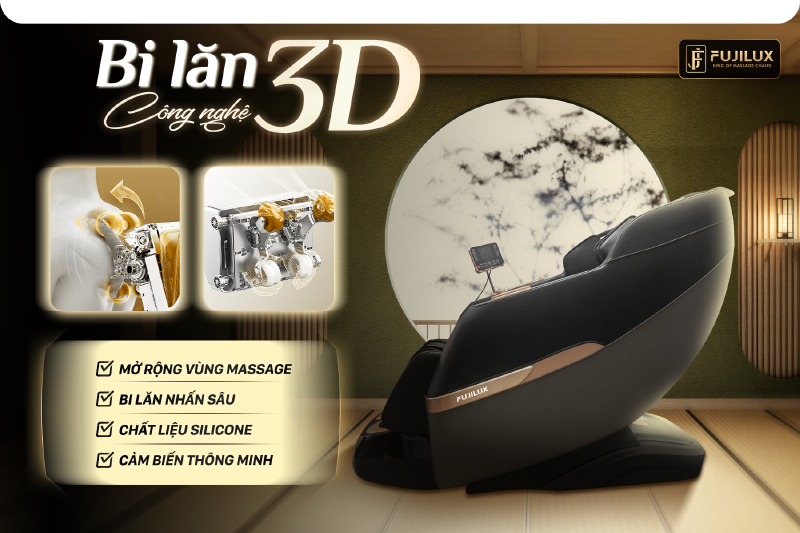 Ghế Massage FUJILUX JP-8000 (hình 4)