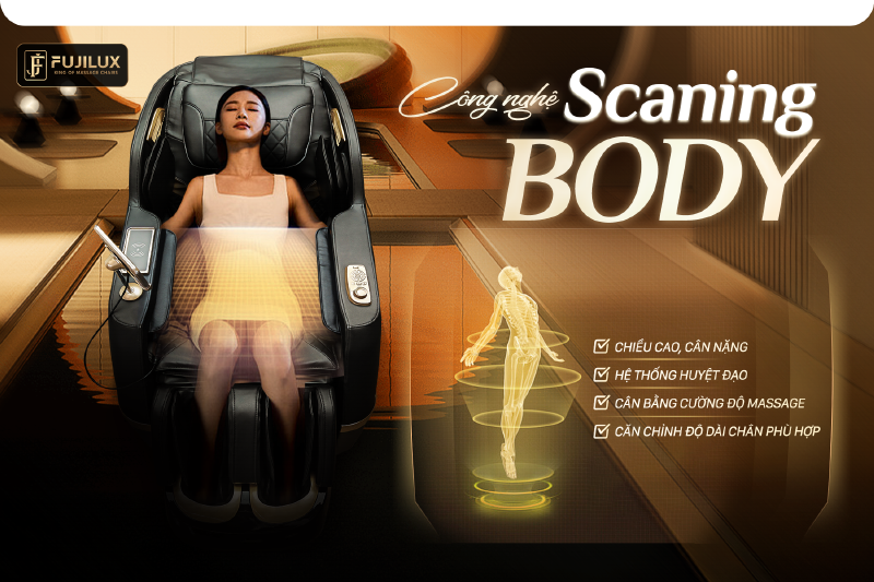 Ghế Massage FUJILUX JP-8000 (hình 3)