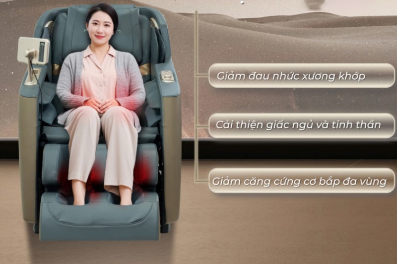 Ghế massage Poongsan MCP-106 - hình 6