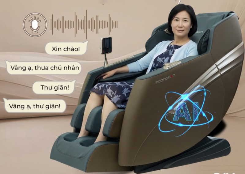 Ghế massage Poongsan MCP-106 - hình 8