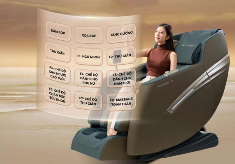 Ghế massage Poongsan MCP-106 - hình 3