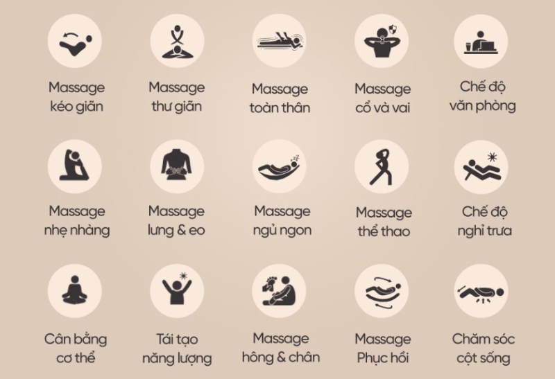 Ghế massage Poongsan MCP-279 - hình 6