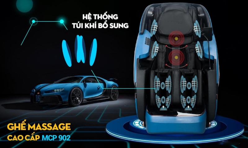 Ghế massage Poongsan MCP-902 - hình 8