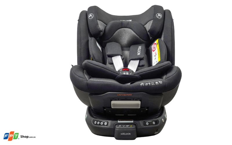Ghế ngồi ô tô cho bé 1 - 3 tuổi Jovikids Welldon Smart Rotate 2 Pro+