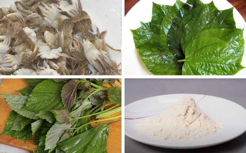 ghẹ sữa chiên lá lốt 1