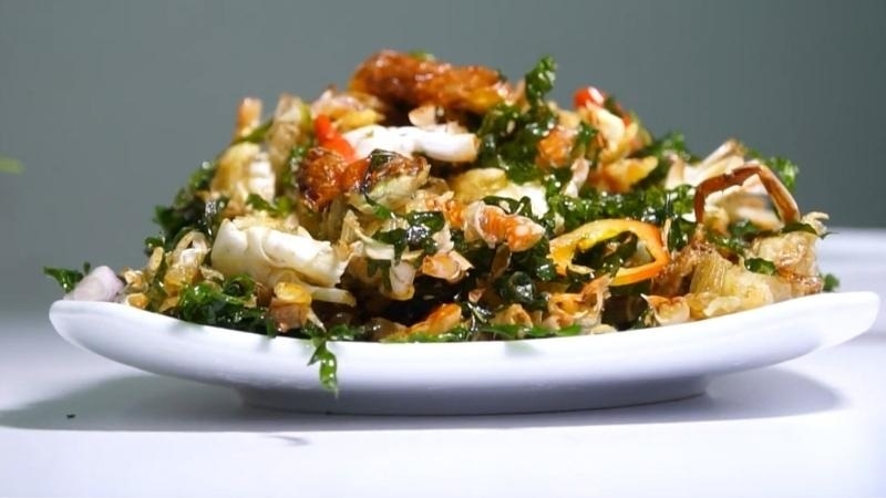 ghẹ sữa chiên lá lốt 7