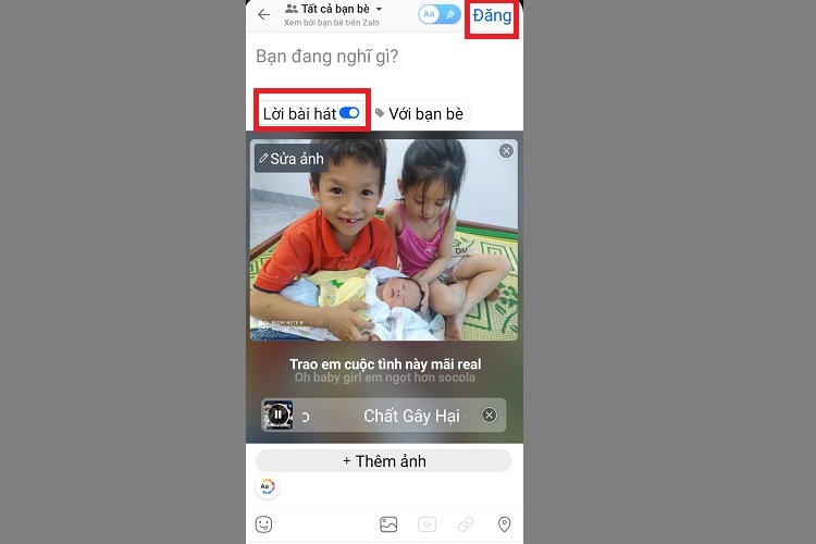 Ghép nhạc vào ảnh Zalo (Hình 4)