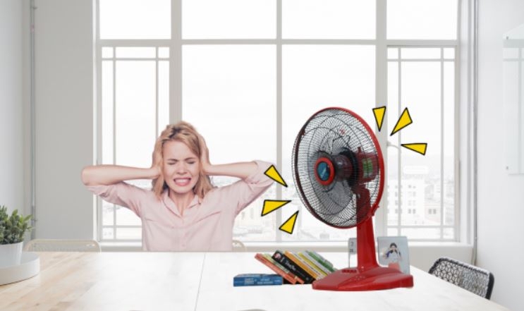 giảm tiếng ồn cho quạt điện 1