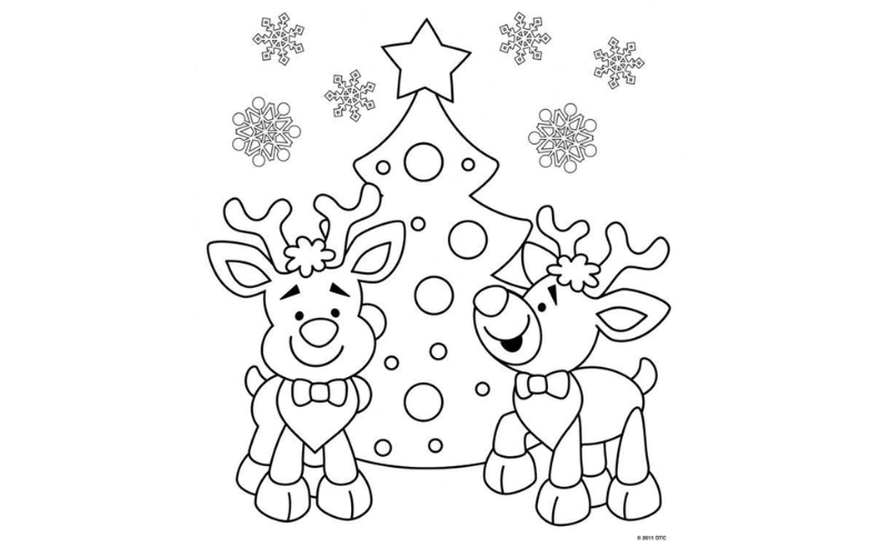giáng sinh tranh tô màu noel (ảnh 13)