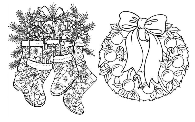 giáng sinh tranh tô màu noel (ảnh 17)