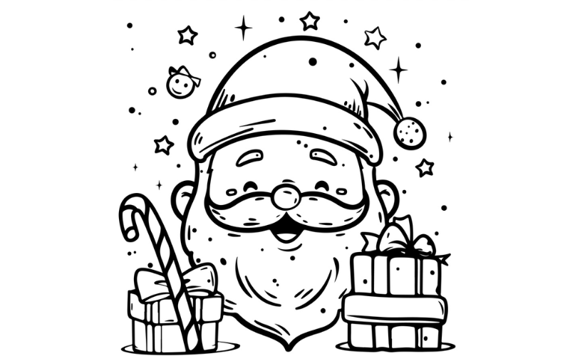 giáng sinh tranh tô màu noel (ảnh 3)
