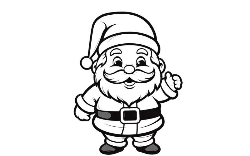 giáng sinh tranh tô màu noel (ảnh 4)