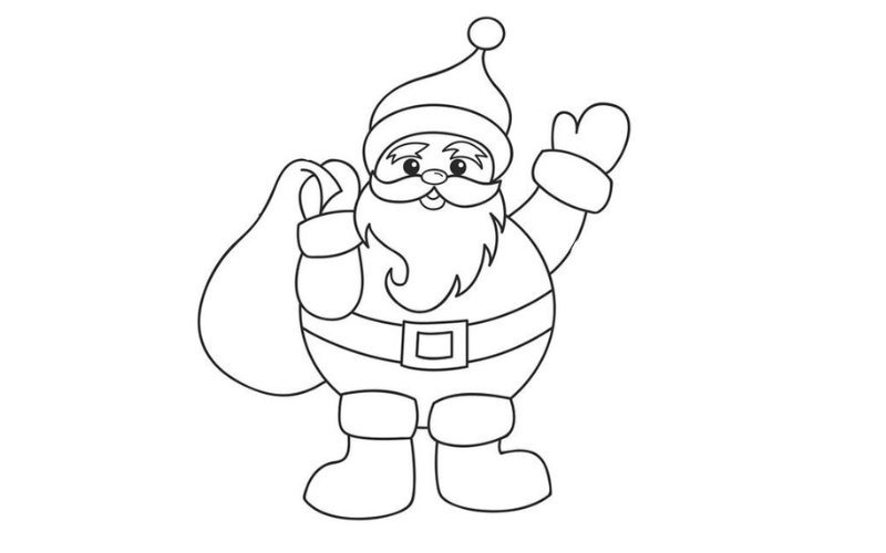 giáng sinh tranh tô màu noel (ảnh 5)