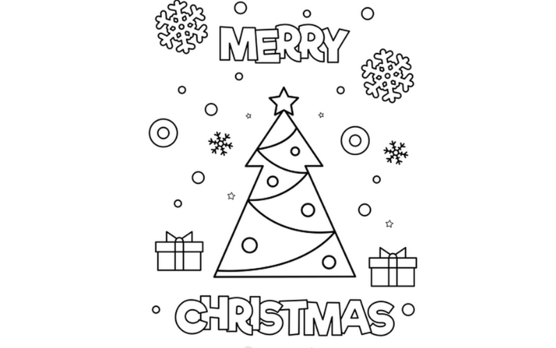 giáng sinh tranh tô màu noel (ảnh 7)