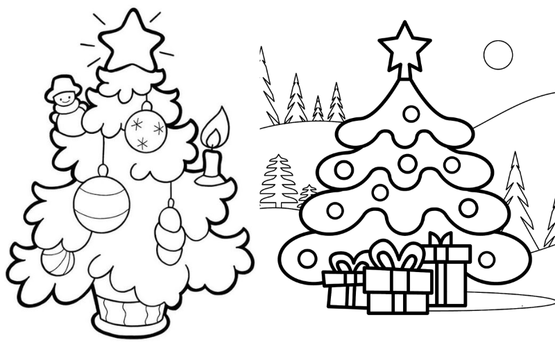 giáng sinh tranh tô màu noel (ảnh 8)