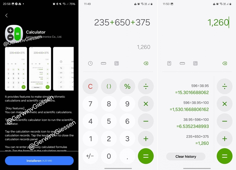 Giao diện và ứng dụng qua file APK của One UI 7 xuất hiện - hình 2
