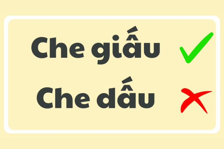 Giấu hay dấu 2