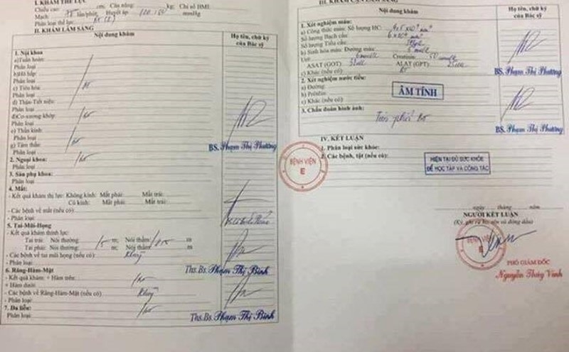 Giấy khám sức khỏe có hiệu lực bao lâu 3