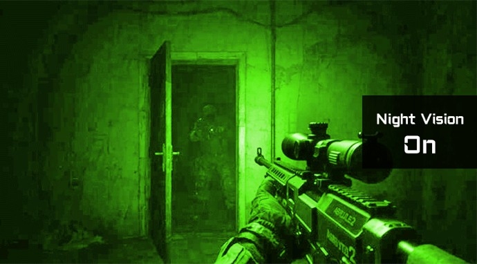 Màn hình Gaming Gigabyte G27Q2 - Night Vision hỗ trợ quan sát trong môi trường tối