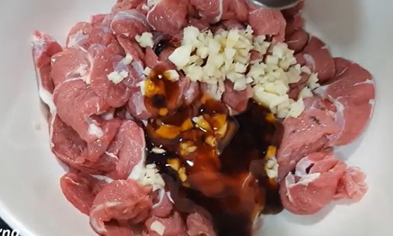 gỏi bắp bò xoài xanh (hình 7)