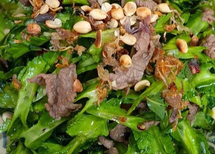 gỏi bò đậu rồng (hình 12)
