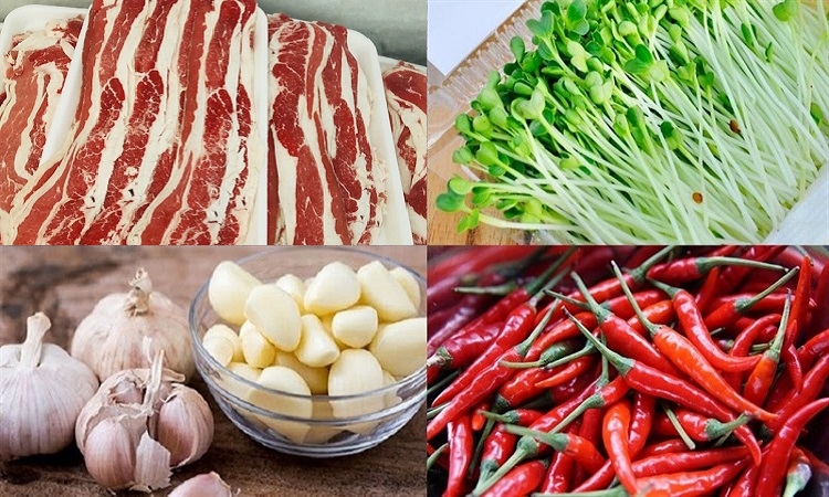 Gỏi bò rau mầm (Hình 2)