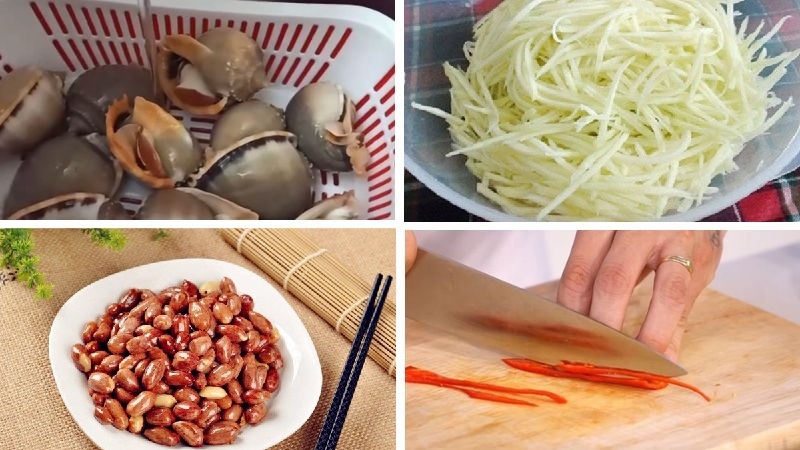 gỏi đu đủ ốc tỏi 2