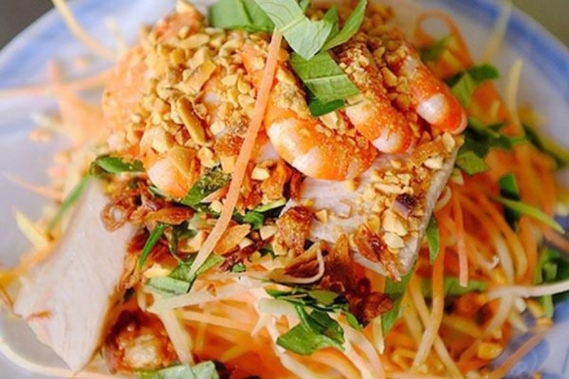 gỏi đu đủ tôm đất ảnh 4