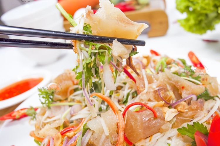gỏi gân bò