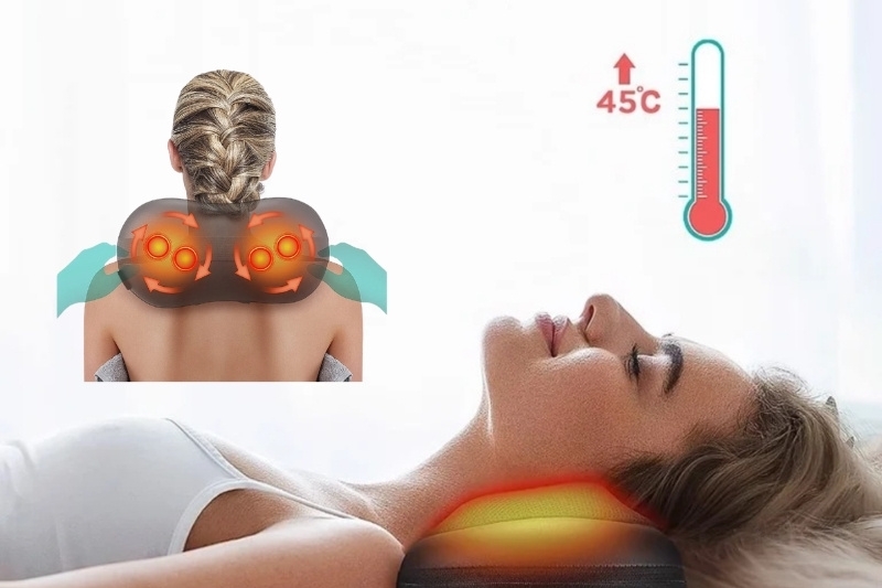 gối massage cổ vai gáy 1