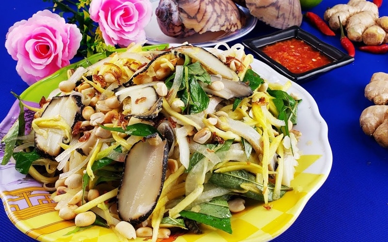 gỏi ốc giác 6